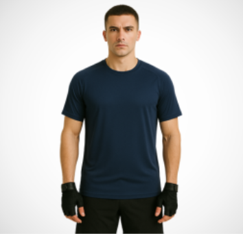 Performance T-Shirt – Athletic Cut, Moisture-Wicking Polyester Blend, Quick Dry, Bright Multi-Color, Seamless Feel, Sublimation Printing, Ideal for Training & Sports, All Sizes